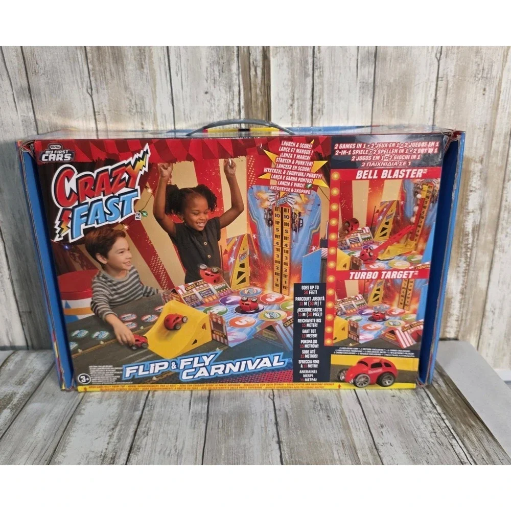Little Tikes My First Cars Crazy Fast Flip Fly Carnival‎ Playset